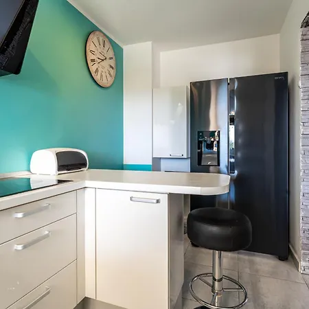 Brick & Blue Apartment